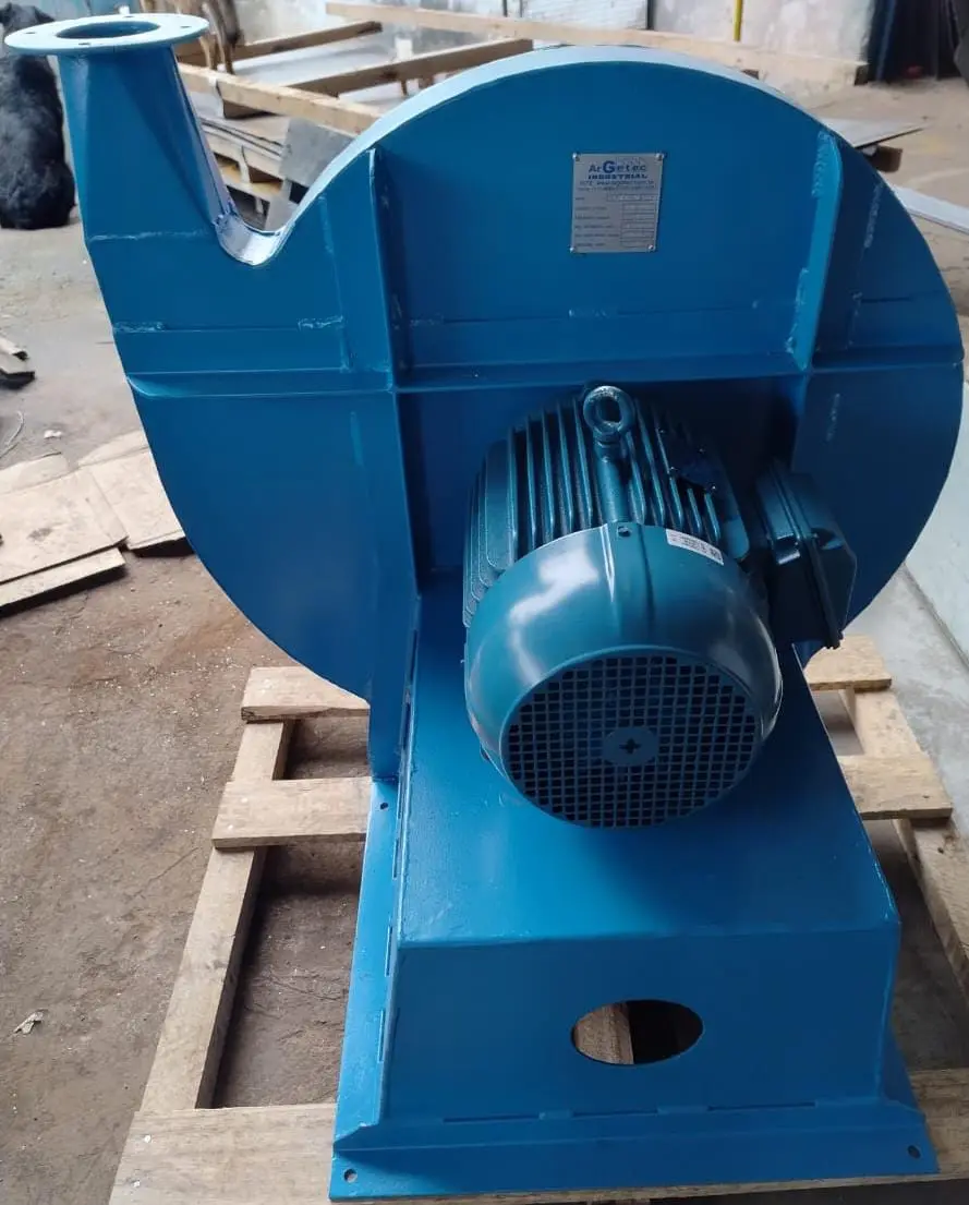 Ventilador de Alta Pressão na Cor Azul Marinho