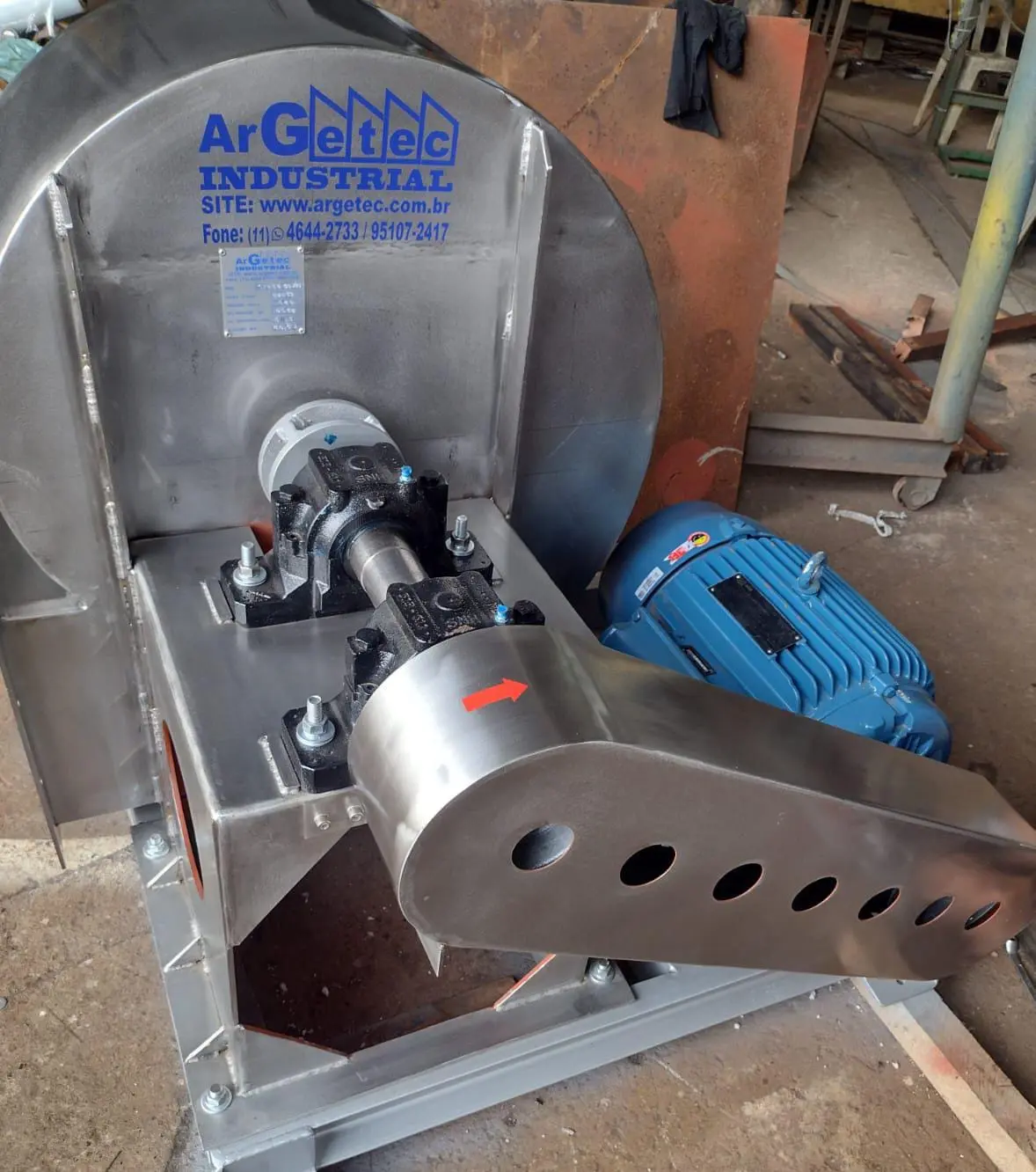 Ventilador de Ixo - Sistema de Exaustão